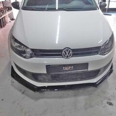 Volkswagen Polo Mk5 2009 2017 Basic Ön Lip P Black