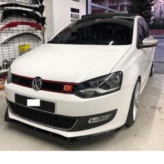 Volkswagen Polo Mk5 2009 2017 Basic Ön Lip P Black