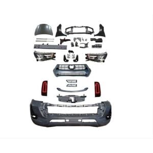 Toyota Hilux Vigo (2004-2015) Yeni Kasa Uyumlu Yedek Parça Dönüşüm 2021 Revo Body Kit- Full Set