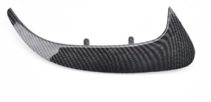 Mercedes W177 A Serisi 2019+ Uyumlu Yedek Parça Sedan Arka Tampon Bıçakları - 2 Parça - Karbon