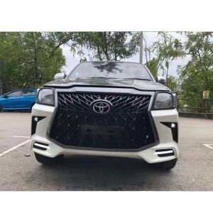 Toyota Hilux Vigo (2012-2015) Uyumlu Yedek Parça Lexus Ön Tampon+Panjur