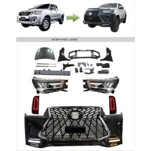 Toyota Hilux Vigo (2005-2015) Uyumlu Yedek Parça Lexus Body Kit Full