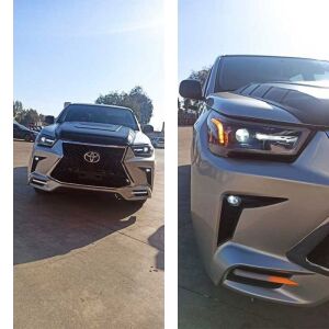 Toyota Hilux Vigo (2005-2015) Uyumlu Yedek Parça Lexus Body Kit Full