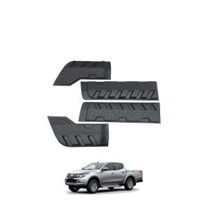 Mitsubishi L200 2015-2019 Kapı Kabartma UV Kat. (ABS) 4 PARÇA