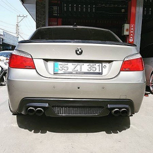 Bmw E60 Uyumlu Yedek Parça M5 Difüzör (Plastik)