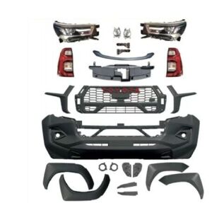 Toyota Hilux GR Body Kit Set 2015-2018 (2020 2023 Görünüm Çevirmek İçin) (Far Stop Dahil)
