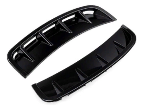 Mercedes W177 A Serisi 2019+ Uyumlu Yedek Parça Ön Tampon Izgarası (vent) - Piano Black