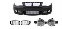 Bmw 1 Serisi E87 07-11 Ön Tampon & Panjur Seti (Sis Dahil)