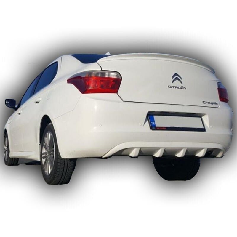 Citroen Elysee Uyumlu Yedek Parça Arka Difüzör Boyasız