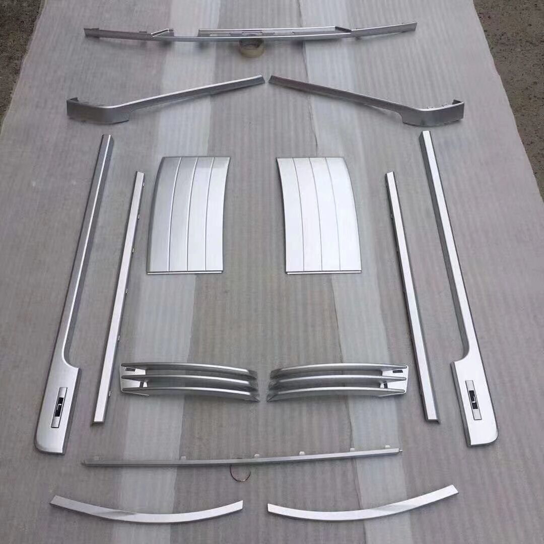 Range Rover Vogue 2018+ İçin Uyumlu Yedek Parça Silver Edition Kaplama Seti