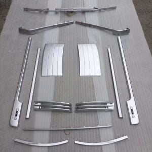 Range Rover Vogue 2018+ İçin Uyumlu Yedek Parça Silver Edition Kaplama Seti