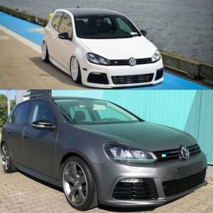 Volkswagen Golf 6 Uyumlu Yedek Parça 2009-2012 R20 Ön Tampon + Panjur