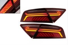 Audi A7 2009-2014 İçin Uyumlu 2017+ Facelift Led Stop