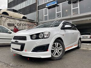 Chevrolet Aveo Uyumlu Yedek Parça Sedan Ön Tampon Eki