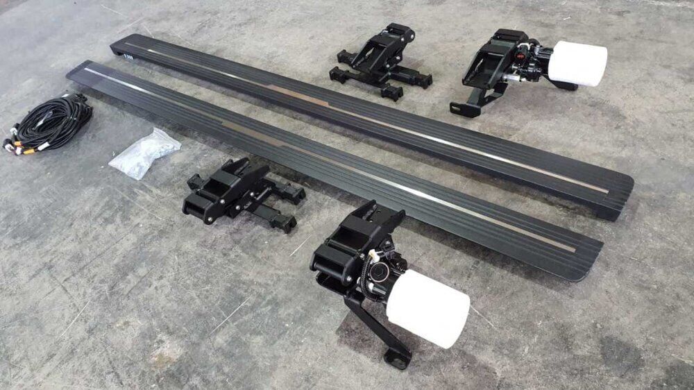 Porsche Cayenne 2018-2020 Uyumlu Elektrikli Yan Basamak