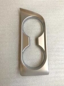 Hyundai Elantra 2016-2019 Bardaklık Kaplama Silver ABS