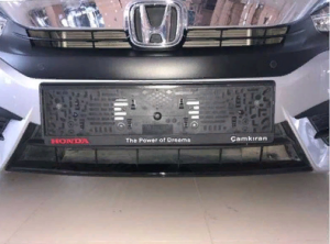 Honda Civic Fc5 2016-2020 Uyumlu Yedek Parça Ön Tampon Alt Çıtası Black 2 Parça