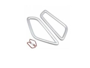 Hyundai Elantra 2016-2019 Göğüslük Menfez Kaplama Silver Abs