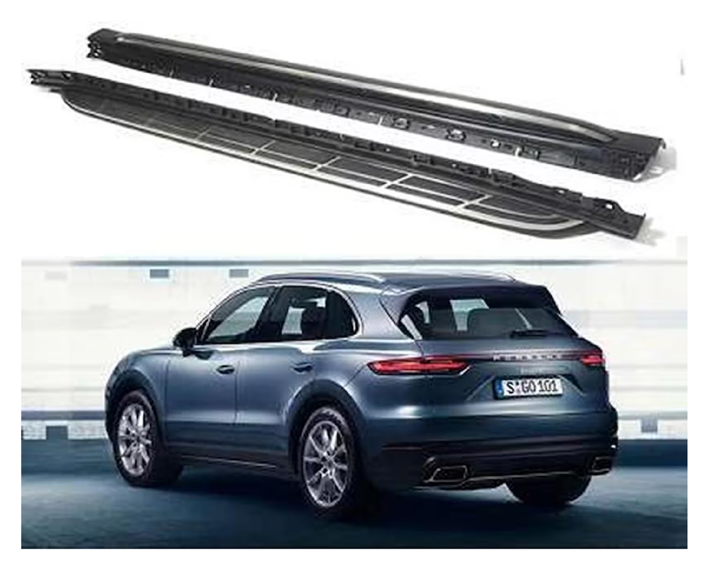 Porsche Cayenne Uyumlu 2018+ Square Yan Basamak