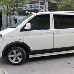 Volkswagen Transporter T5 Uyumlu Yedek Parça Kısa Şasi 2003 - 2009 Çamurluk ve Kapı Dodikleri Set 11 Parça Sol Sürgü
