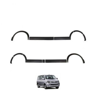 Volkswagen Transporter T5 Uyumlu Yedek Parça Kısa Şasi 2003 - 2009 Çamurluk ve Kapı Dodikleri Set 11 Parça Sol Sürgü