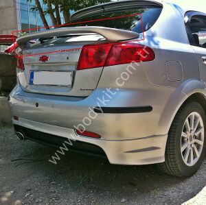Chevrolet Lacetti HB Uyumlu Yedek Parça  Cam Altı Spoiler