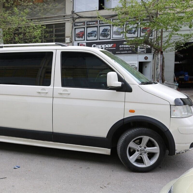 Volkswagen Transporter T5 Uyumlu Yedek Parça Kısa Şasi 2009 - 2014 Çamurluk ve Kapı Dodikleri Set 11 Parça Çift Sürgü