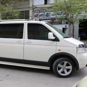 Volkswagen Transporter T5 Uyumlu Yedek Parça Kısa Şasi 2009 - 2014 Çamurluk ve Kapı Dodikleri Set 11 Parça Çift Sürgü