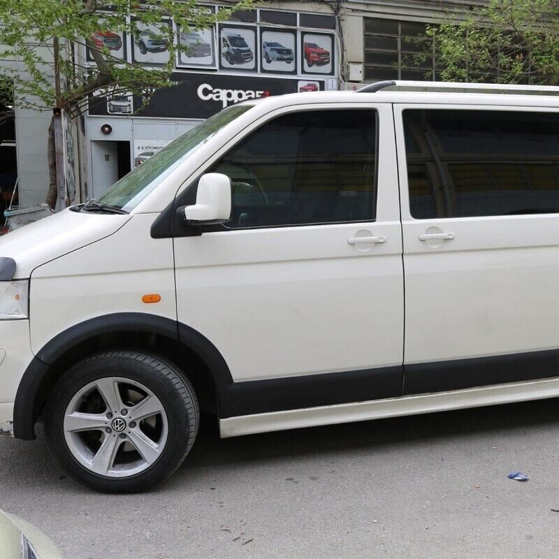 Volkswagen Transporter T5 Uyumlu Yedek Parça Kısa Şasi 2009 - 2014 Çamurluk ve Kapı Dodikleri Set 11 Parça Sol Sürgü