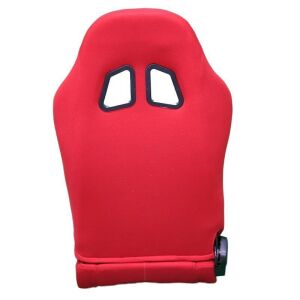 Sparco Yanları Deri Kırmızı Ayarlanabilir Spor Yarış Koltuğu