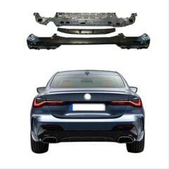 Bmw G22 4 Serisi İçin Uyumlu 4.40 Difüzör (2 Kapı)