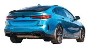 Bmw F44 2.35 Dizayn Arka Difüzör + Egzoz Uçları (pianoblack-ithal)