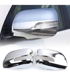 Toyota Prado Uyumlu 150 2018 Sonrası Ayna Kapağı ABS Krom Parça
