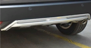 Honda HR-V 2016-2021 Uyumlu Yedek Parça  Arka Tampon Alt Kaplama (Difüzör)