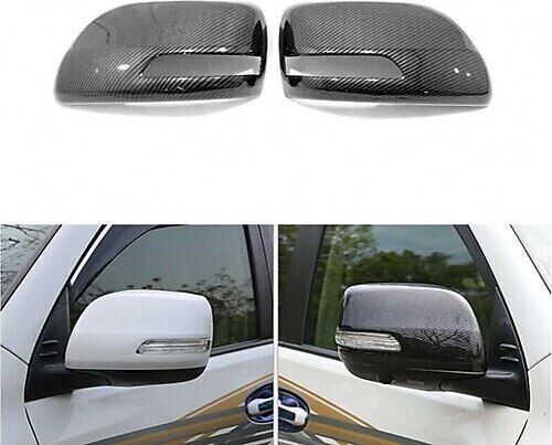 Toyota Prado 150 2018 Sonrası Ayna Kapağı ABS Siyah