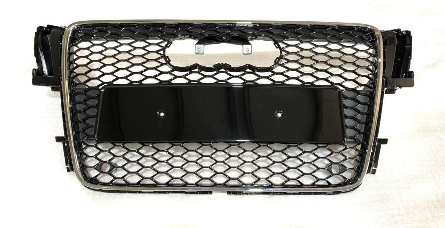 Audi A5 2008-2012 Panjur Rs5 Siyah Krom Çerçeve