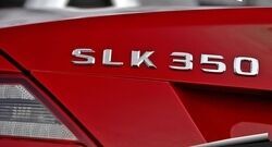 SLK350 Krom Bagaj Logosu (AL-63)