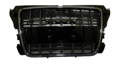 Audi A3 S3 2008-2012 Panjur Siyah Krom Çerçeve