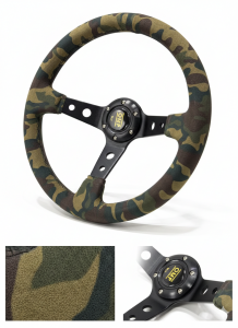 OMP Woodland Camouflage Süet Kaplama Performans Direksiyonu