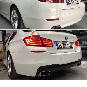 Bmw F10 2011+ Uyumlu Yedek Parça 5.50 Difüzör ve Egsoz Ucu