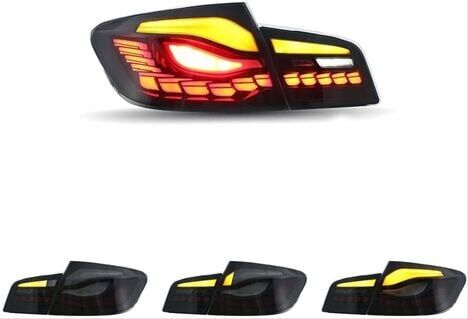 Bmw 5 Serisi F10 Uyumlu Yedek Parça Dragon Led Stop - Smoke