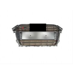 Audi A4 S4 2013-2015 Panjur Siyah Krom