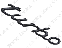 Turbo Bagaj Logosu Siyah