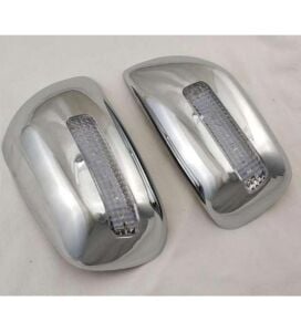 Toyota Rav Uyumlu 4 2006-2012 Uyumlu Yedek Parça Ayna Kapağı ABS Krom LED Parça