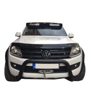 Ford Ranger Uyumlu Yedek Parça   2015 ve Sonrası Siyah Ön Tampon Koruma PWT22