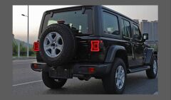 Wrangler 200-2017 İçin Uyumlu 3D Led Stop