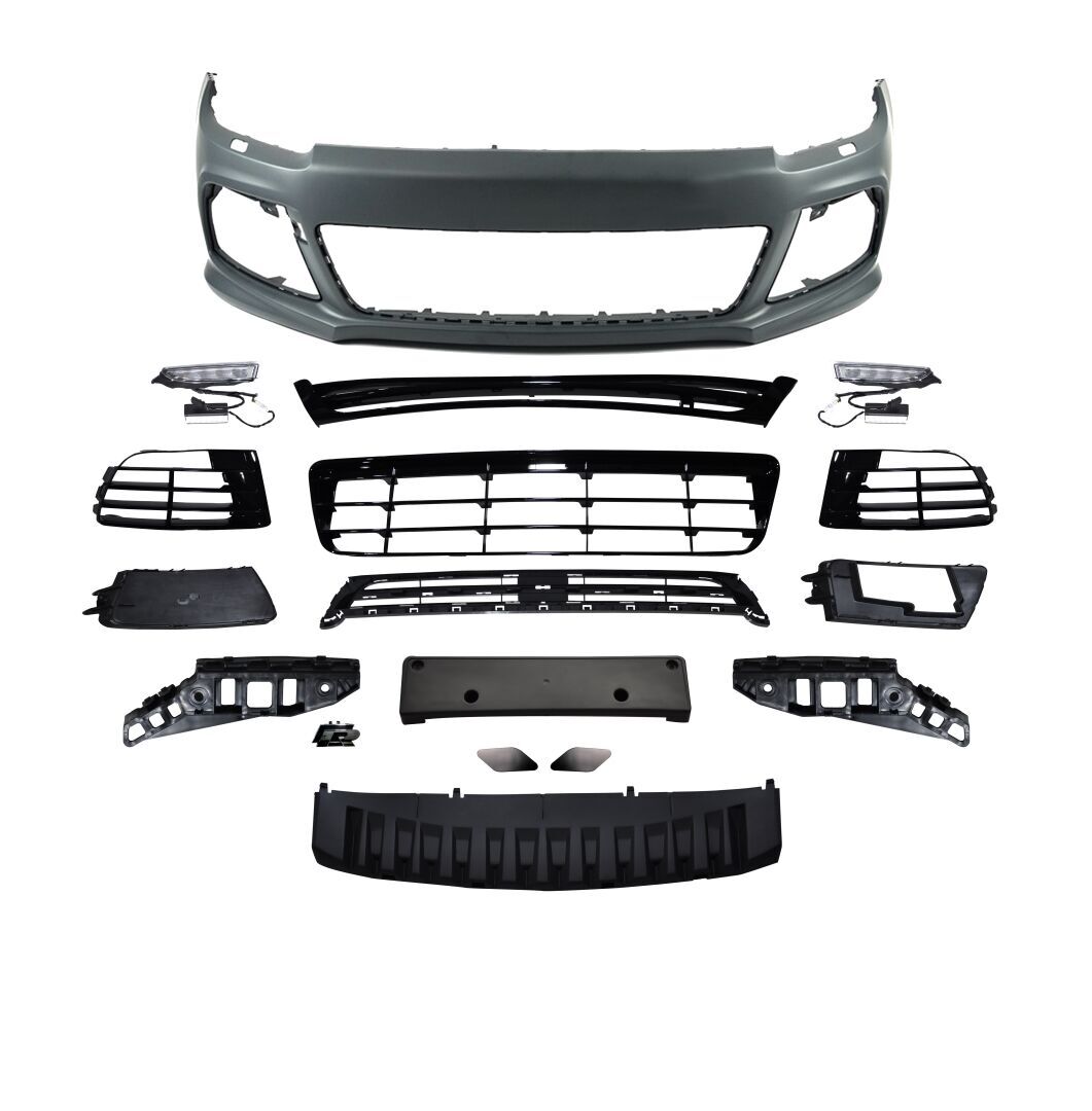 Volkswagen Scırocco 2009-2017 İçin Uyumlu Yedek Parça Ön Tampon +Panjur