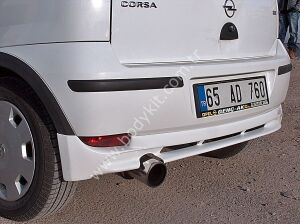 Opel Corsa C Uyumlu Yedek Parça Arka Tampon Eki
