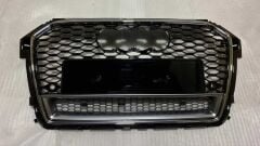 Audi A1 RS1 2016 ve Sonrası Panjur Siyah Krom Çerçeve