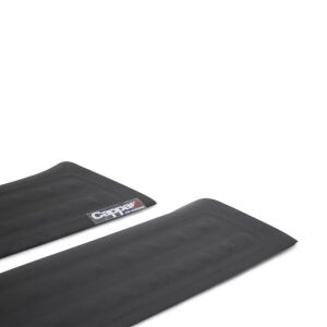 Volkswagen Transporter T6 Transporter Uyumlu Yedek Parça Kapı Eşiği 2 Prç. Mat Siyah 2015-Sonrası